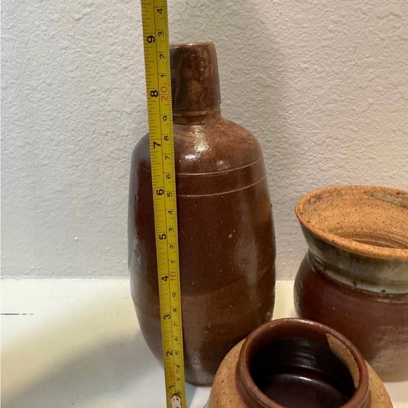 Vintage Pottery Set of 3 - Picture 8 of 10